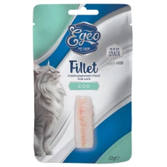 Λιχουδιά Γάτας Egeo Cod Fillet Adult 22gr