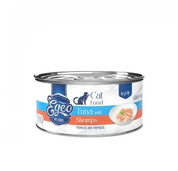 Υγρή Τροφή Γάτας Egeo Cat Adult Τόνος με Γαρίδες σε Ζελέ 85gr Υγρή Τροφή Γάτας Egeo Cat Adult Τόνος με Γαρίδες σε Ζελέ 85gr