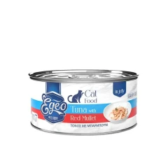 Υγρή Τροφή Γάτας Egeo Cat Adult Τόνος με Μπαρμπούνι 85gr Υγρή Τροφή Γάτας Egeo Cat Adult Τόνος με Μπαρμπούνι 85gr