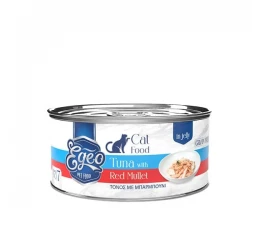 Υγρή Τροφή Γάτας Egeo Cat Adult Τόνος με Μπαρμπούνι 85gr