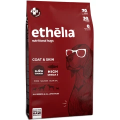 Ξηρά Τροφή Σκύλου Ethelia Coat & Skin for Adult & Puppies Fresh Pork & Salmon 12kg