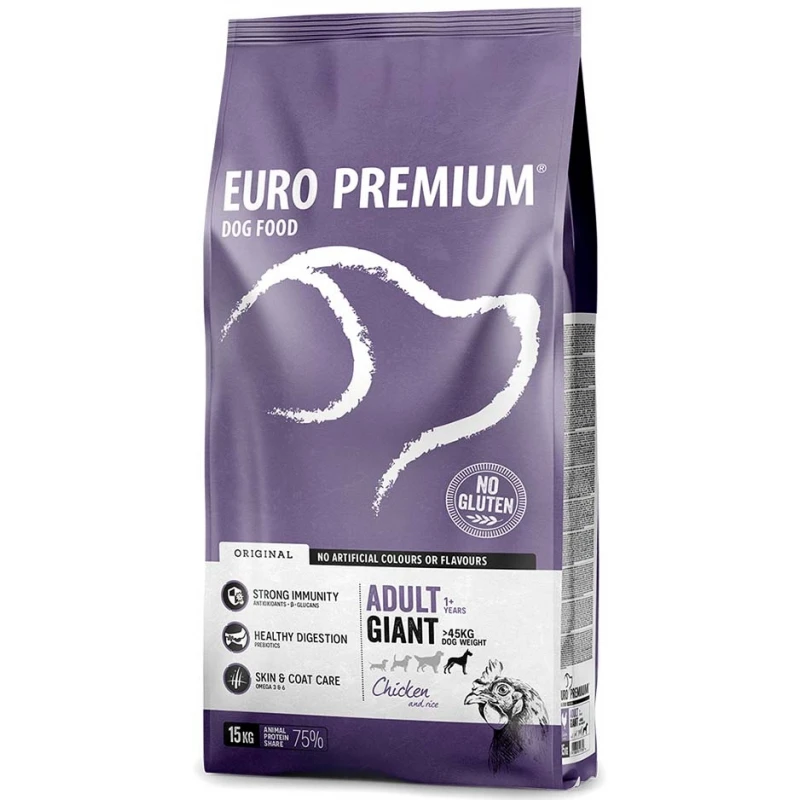 Europremium Giant Adult Chicken & Rice 15kg ΣΚΥΛΟΙ Europremium Giant Adult Chicken & Rice 15kg ΣΚΥΛΟΙ