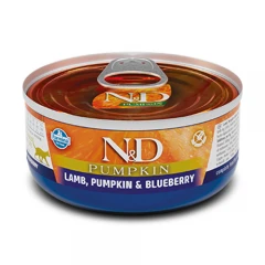N&D Cat Pumpkin Lamb & Blueberry Wet Food 70gr N&D Cat Pumpkin Lamb & Blueberry Wet Food 70gr