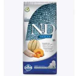 N&D Ocean Codfish Pumpkin & Cantaloupe Melon Puppy Medium & Maxi 12kg N&D Ocean Codfish Pumpkin & Cantaloupe Melon Puppy Medium & Maxi 12kg