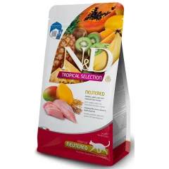 N&D Cat Tropical Select Chicken Adult Neutered 1,5kg N&D Cat Tropical Select Chicken Adult Neutered 1,5kg