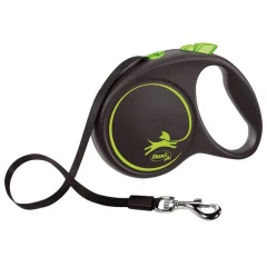 Flexi Black Design Large Ιμάντα 5m Εως 50kg Green