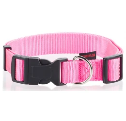 Περιλαίμιο Pet Interest Plain Line XSmall 1x19-33cm Ροζ