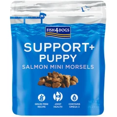 Fish4dogs Puppy Salmon Morsels Joint Λιχουδιές Σκύλου με Σολομό για τις Αρθρώσεις 150gr Fish4dogs Puppy Salmon Morsels Joint Λιχουδιές Σκύλου με Σολομό για τις Αρθρώσεις 150gr
