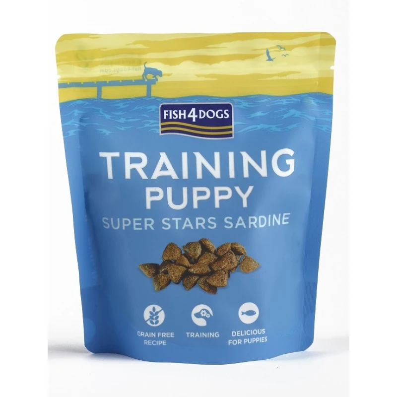 Fish4dogs Puppy Training Superstarts Λιχουδιές Σκύλου με Σαρδέλλα 150g ΣΚΥΛΟΙ