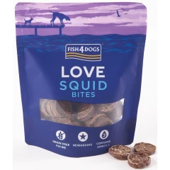 Λιχουδιές Σκύλου Fish4dogs Love Squid Bites 80gr Λιχουδιές Σκύλου Fish4dogs Love Squid Bites 80gr