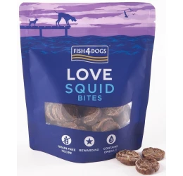 Λιχουδιές Σκύλου Fish4dogs Love Squid Bites 80gr Λιχουδιές Σκύλου Fish4dogs Love Squid Bites 80gr
