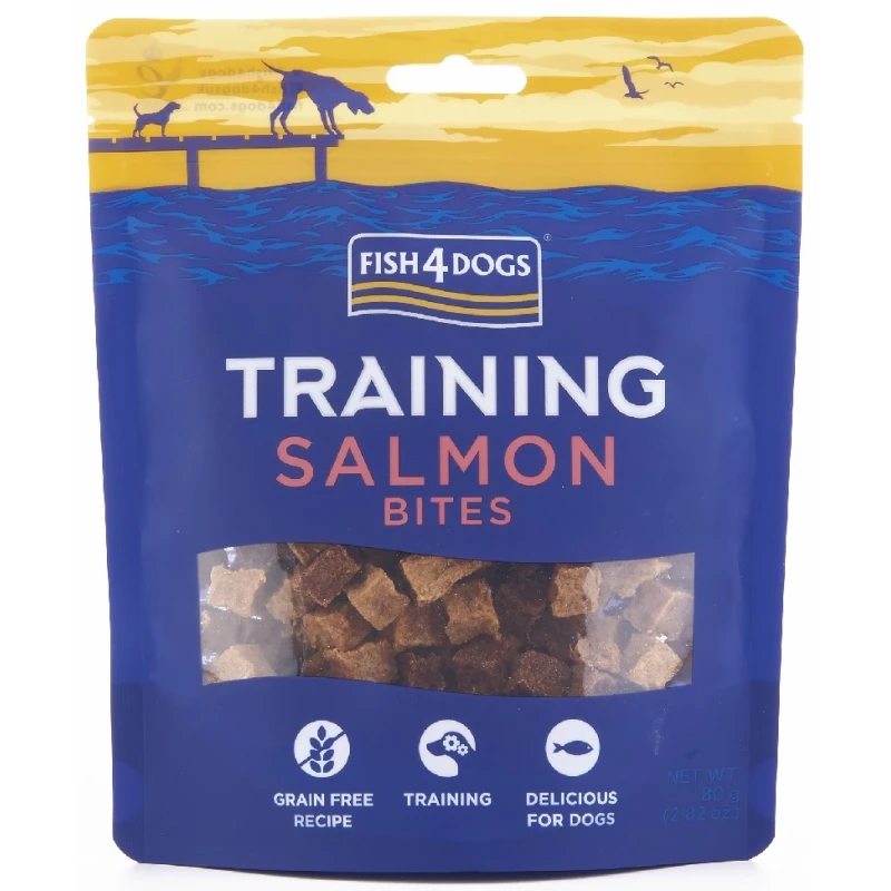 Λιχουδιές Σκύλου Fish4dogs Training Adult Salmon Bites 80gr ΣΚΥΛΟΙ