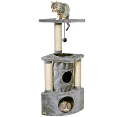 Γατόδεντρο Flamingo Midas Grey 38x38x105cm
