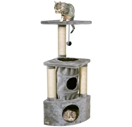 Γατόδεντρο Flamingo Midas Grey 38x38x105cm Γατόδεντρο Flamingo Midas Grey 38x38x105cm
