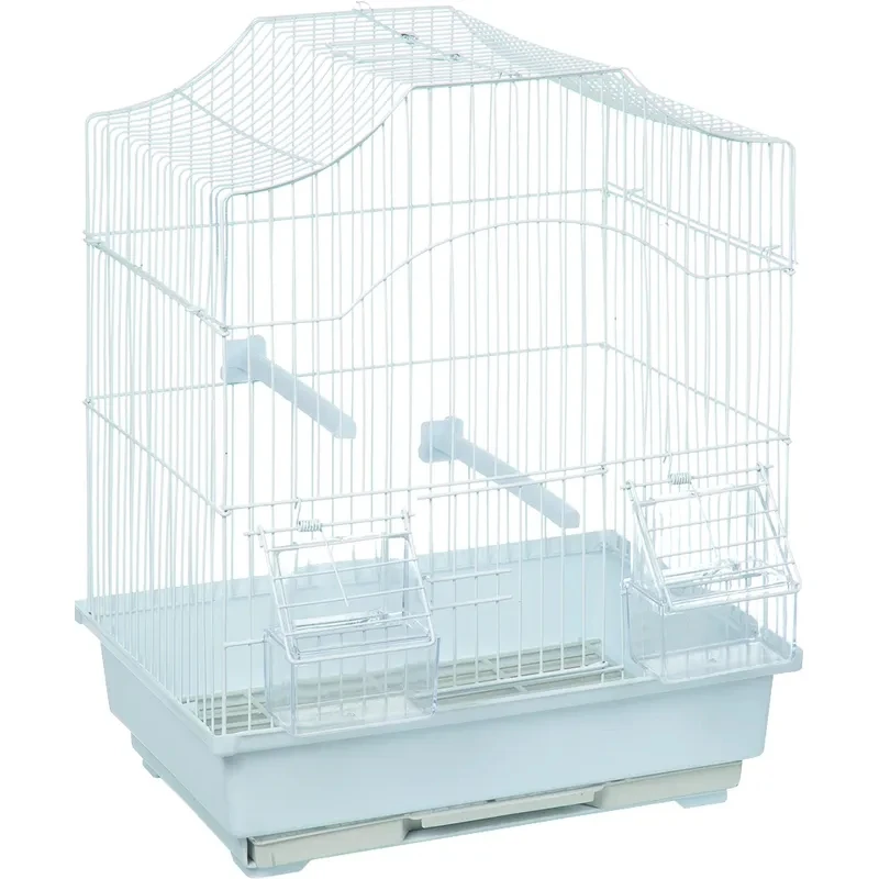 Κλουβί Flamingo Bird Cage Lampung White για μικρά Πουλιά  30 x 22.5 x 38 cm ΠΟΥΛΙΑ