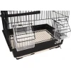 Κλουβί Flamingo Bird Cage Lombok 1 Black για μικρά Πουλιά  36,5 x 25,5 x 38 cm ΠΟΥΛΙΑ