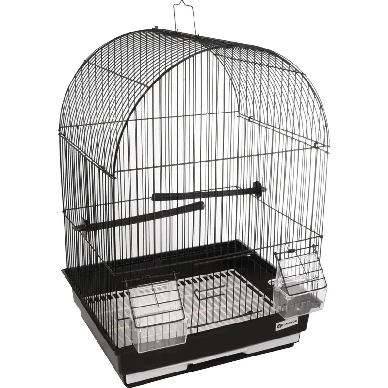 Κλουβί Flamingo Bird Cage Alor 2 Black για μικρά Πουλιά  34,5 x 28 x 48,58 cm ΠΟΥΛΙΑ