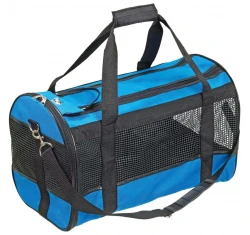 Τσάντα Μεταφοράς Σκύλου & Γάτας  Flamingo Divina Blue 50x28x30cm Τσάντα Μεταφοράς Σκύλου & Γάτας  Flamingo Divina Blue 50x28x30cm