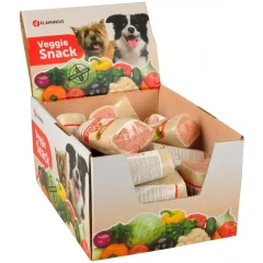 Κόκκαλο Flamingo Veggie Marrow 190gr με γεύση Bacon