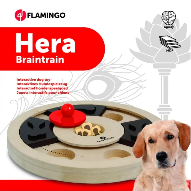 Διαδραστικό Παιχνίδι Σκύλου Flamingo Brain Train Hera 25cm ΣΚΥΛΟΙ