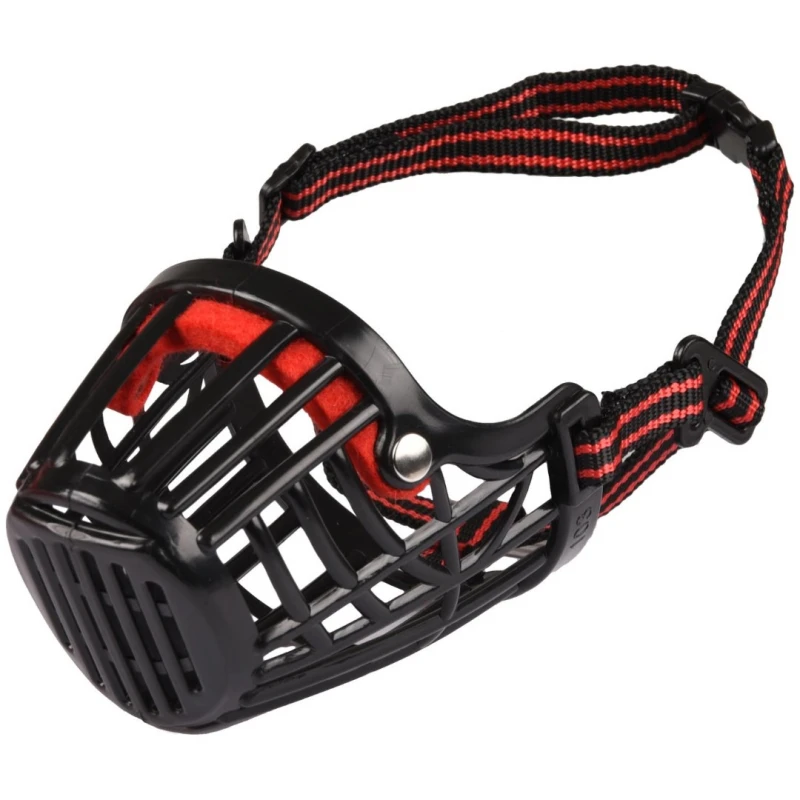 Φίμωτρο Σκύλου Flamingo Muzzle Silas Black L  31x38-52cm ΕΚΠΑΙΔΕΥΣΗ - ΦΙΜΩΤΡΑ