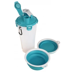 Flamingo Trinka 2 Σε 1 Παγούρι Ταξιδιού για Φαγητό και Νερό Flamingo Trinka 2 Σε 1 Παγούρι Ταξιδιού για Φαγητό και Νερό