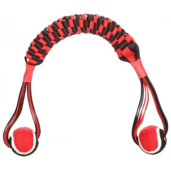 Παιχνίδι Σκύλου Flamingo Movas Tug Μπάλα με σχοινί 6x55cm Παιχνίδι Σκύλου Flamingo Movas Tug Μπάλα με σχοινί 6x55cm