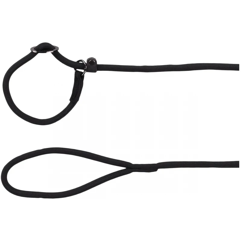 Λουρί - Οδηγός Σκύλου Πνίχτης Σκύλου Flamingo Anti-Pull Leash Aiden Black 1,2x170cm ΣΚΥΛΟΙ