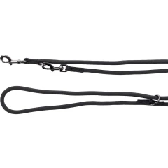 Λουρί - Οδηγός Σκύλου 3 σημείων Flamingo Training Leash Aiden Black 1,2x200cm Λουρί - Οδηγός Σκύλου 3 σημείων Flamingo Training Leash Aiden Black 1,2x200cm
