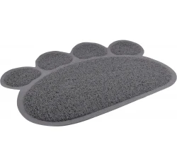 Πατάκι Για Λεκάνη Γάτας Flamingo Tray Mat Paw 60x45cm Γκρι Πατάκι Για Λεκάνη Γάτας Flamingo Tray Mat Paw 60x45cm Γκρι