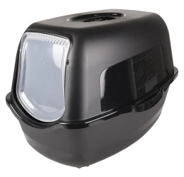 Κλειστή τουαλέτα γάτας Flamingo Lexi 56x39x39,50cm Μαύρο