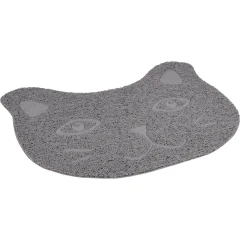 Πατάκι Άμμου για Λεκάνη Γάτας Flamingo Tray Mat Zelda Matti 40x30cm Γκρι