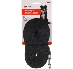Λουρί - Οδηγός  Σκύλου εκπαιδευτικός Flamingo Training and Tracking Leash Ziggi 1,5cmx10m