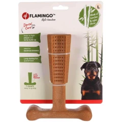 Κόκκαλο Για Σκύλους Dt Nyl'o Bamboo T-bone Beef Large 18,5cm 