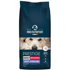 Pro-Nutrition Prestige (Flatazor) Light - Sterilized 18kg (15kg +3kg) Pro-Nutrition Prestige (Flatazor) Light - Sterilized 18kg (15kg +3kg)