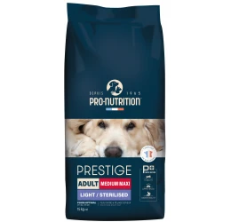 Pro-Nutrition Prestige (Flatazor) Light - Sterilized 18kg (15kg +3kg) Pro-Nutrition Prestige (Flatazor) Light - Sterilized 18kg (15kg +3kg)