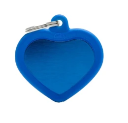 Ταυτότητα Σκύλου My Family Hushtags Alluminium Καρδιά Μπλε Ταυτότητα Σκύλου My Family Hushtags Alluminium Καρδιά Μπλε