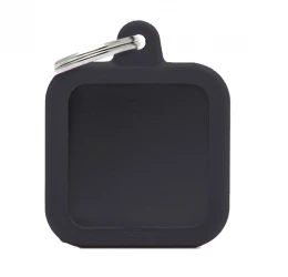 Ταυτότητα Σκύλου My Family Hushtags Alluminium Square Μαύρο Ταυτότητα Σκύλου My Family Hushtags Alluminium Square Μαύρο