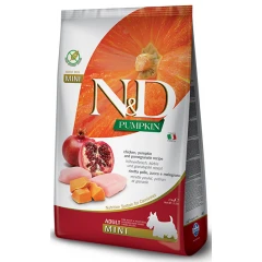 N&D Grain Free Pumpkin Chicken & Pomegranate Adult Mini 2,5kg N&D Grain Free Pumpkin Chicken & Pomegranate Adult Mini 2,5kg