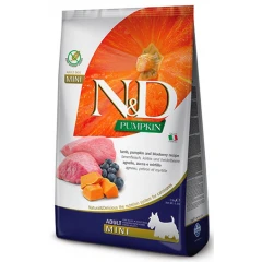 N&D Grain Free Pumpkin Lamb & Blueberry Adult Mini 2,5kg