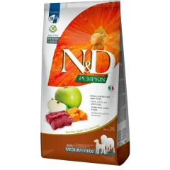 N&D Grain Free Pumpkin Venison & Apple Adult Medium & Maxi 12kg