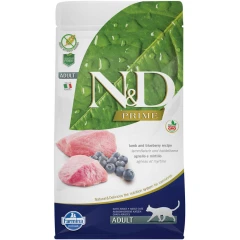 N&D Prime Cat Grain Free Lamb & Blueberry Adult 1,5kg