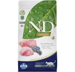 N&D Prime Cat Grain Free Lamb & Blueberry Adult 1,5kg N&D Prime Cat Grain Free Lamb & Blueberry Adult 1,5kg