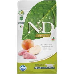 N&D Prime Cat Grain Free Wild Boar & Apple Adult 1,5kg