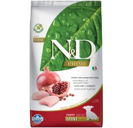 N&D Prime Chicken & Pomegranate Puppy Mini 2,5kg N&D Prime Chicken & Pomegranate Puppy Mini 2,5kg