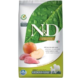 N&D Prime Wild Boar & Apple Adult Medium & Maxi 12kg N&D Prime Wild Boar & Apple Adult Medium & Maxi 12kg