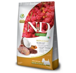 N&D Quinoa Skin & Coat Quail Adult Mini 2,5kg