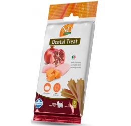 Dental Treat N&D Dog Pumpkin Chicken & Pomegranate Adult Mini 60gr 7 Sticks Dental Treat N&D Dog Pumpkin Chicken & Pomegranate Adult Mini 60gr 7 Sticks