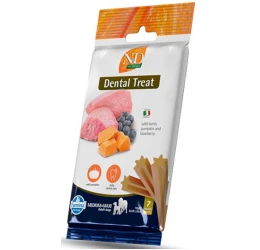 Dental Treat N&D Dog Pumpkin Lamb & Blueberry Adult Medium and Maxi 110gr 7 Sticks Dental Treat N&D Dog Pumpkin Lamb & Blueberry Adult Medium and Maxi 110gr 7 Sticks