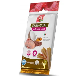 Dental Treat N&D Dog Quinoa Skin & Coat Quail Adult Medium and Maxi 110gr 7 Sticks